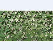 Arella Siepe Sintetica Artificiale 200x100 cm in Legno e Poliestere Verde