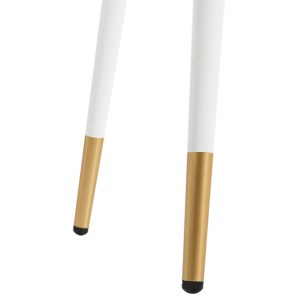 Tavolo da trucco con 2 cassetti; 100x40x76 cm; bianco