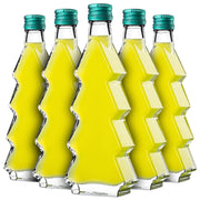 KADAX Butelka choinka 200ml pakiet 10szt z zakętką
