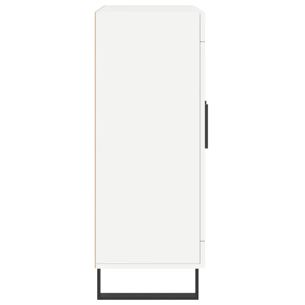 Credenza Bianca 69,5x34x90 cm in Legno Multistrato 827812