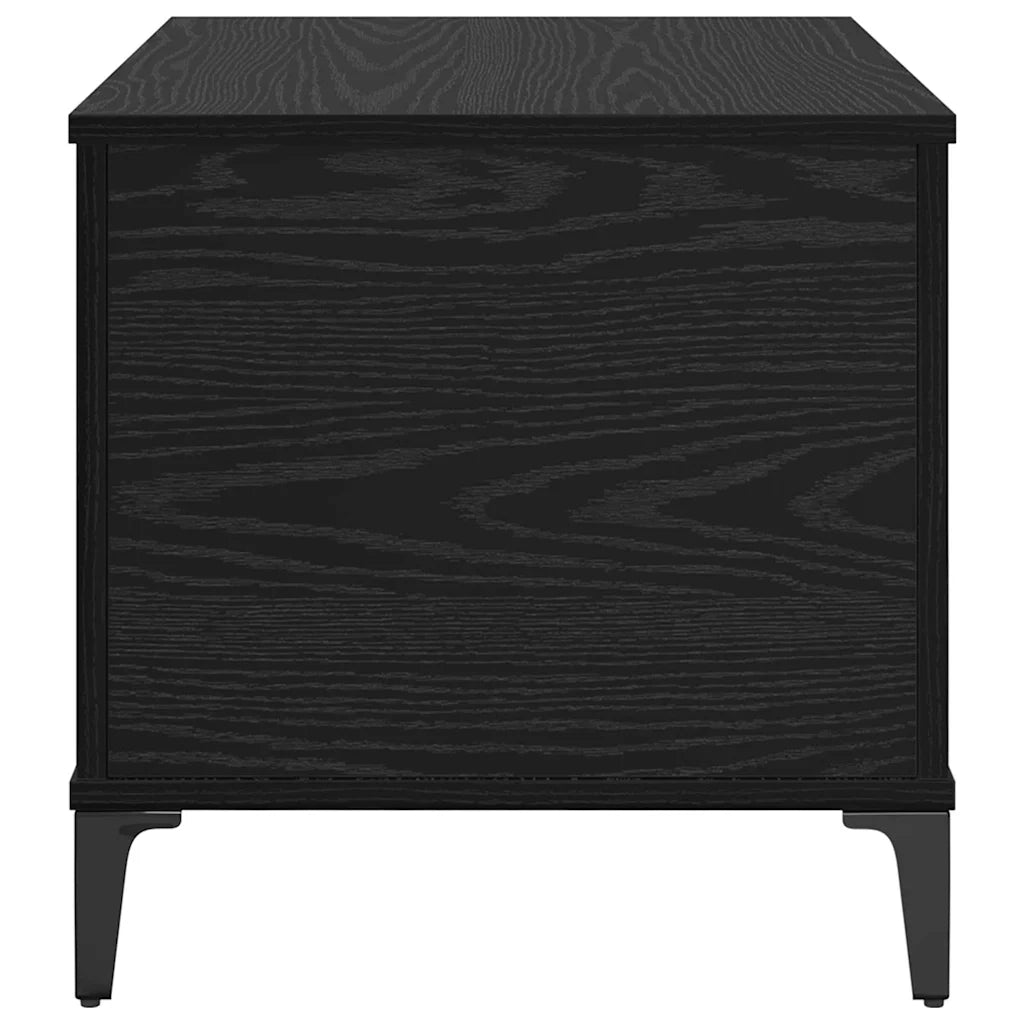 Tavolino da salotto Rovere Nero 60 x 44,5 x 45 cm