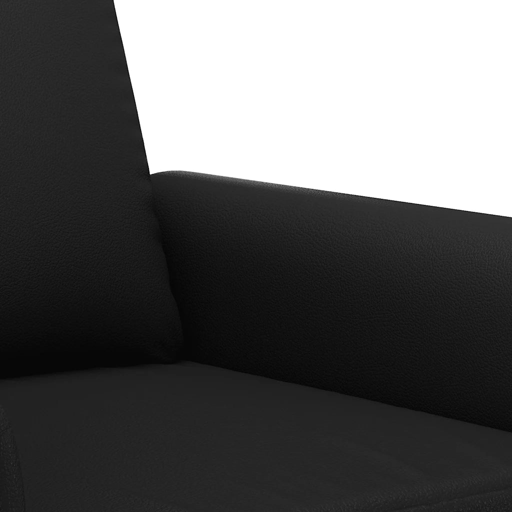 Divano Sedia-Poltrona Nera 60 cm in Similpelle 484918