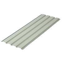 Set 12 Pannelli di Ricambio 129x45 cm per Casette da Giardino in Acciaio Zincato Verde