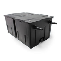 Set per laghetti 60000l chiarificatore 18W pompa 80W tubo 25m skimmer pompa fontana