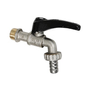 RUBINETTO PORTAGOMMA A SFERA LEVA NERA- 1/2 (DN 15) 15 bar/217.5 psi- ITAP- pezzi 1