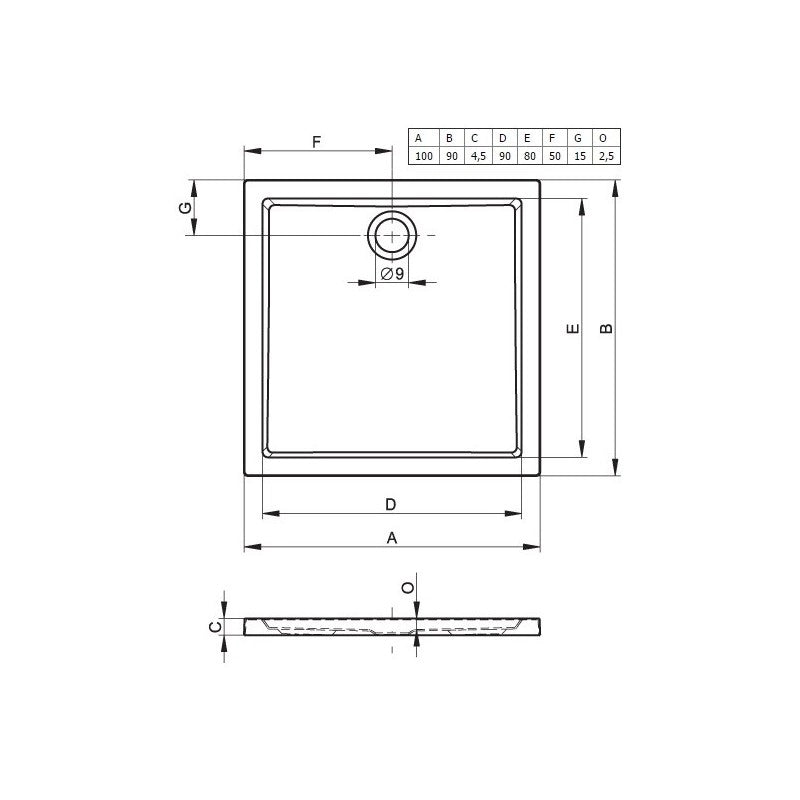 Scopino WC a muro YUKON in vetro e ottone bianco cromato 40 cm
