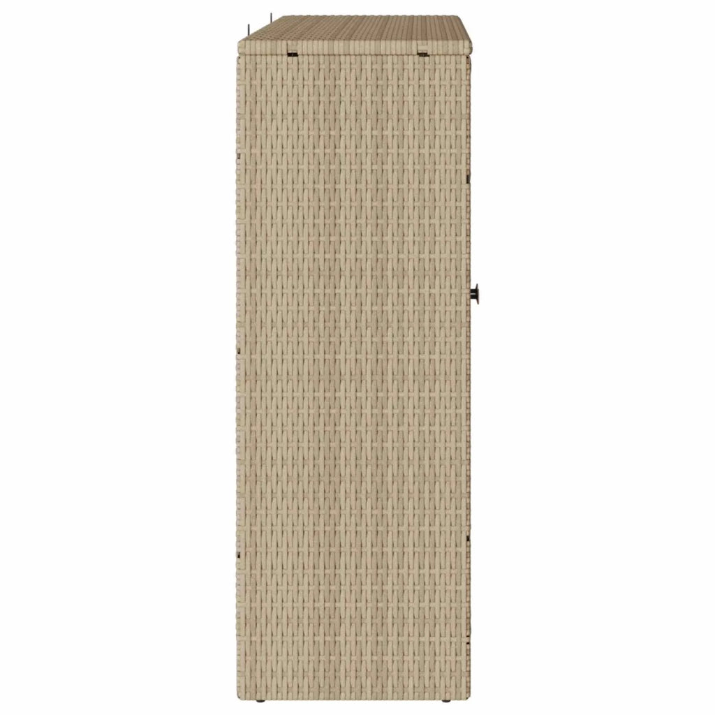 Armadio con lo scaffale Beige 100 x 36 x 102 cm Rattan CFW5906129
