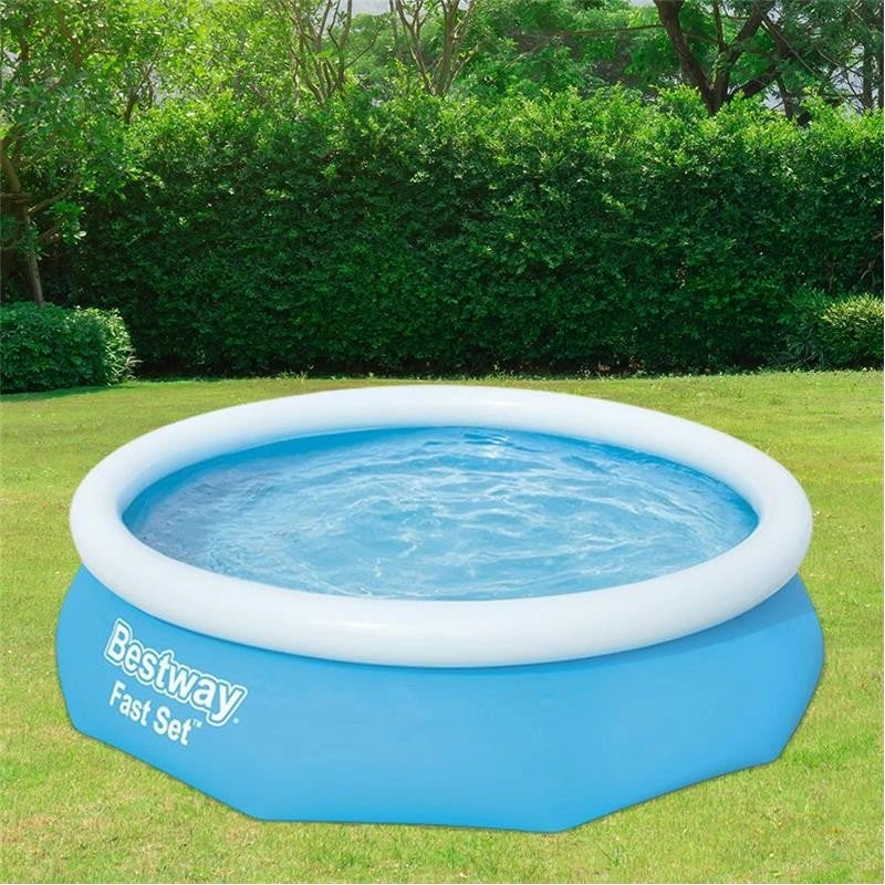 PISCINA GONFIABILE 305 X 76 CM AUTOPORTANTE FUORI TERRA POMPA FILTRO FAST SET