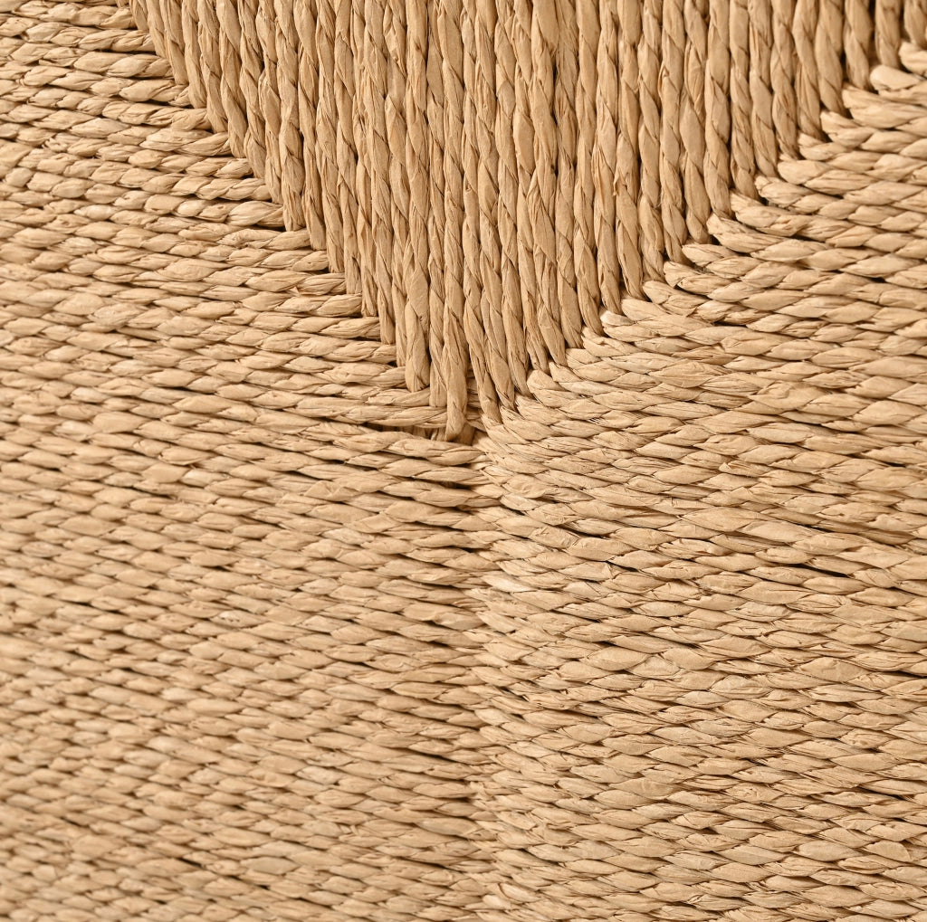 Sideboard naturale 140x40x80 cm con 2 ante e 3 cassetti