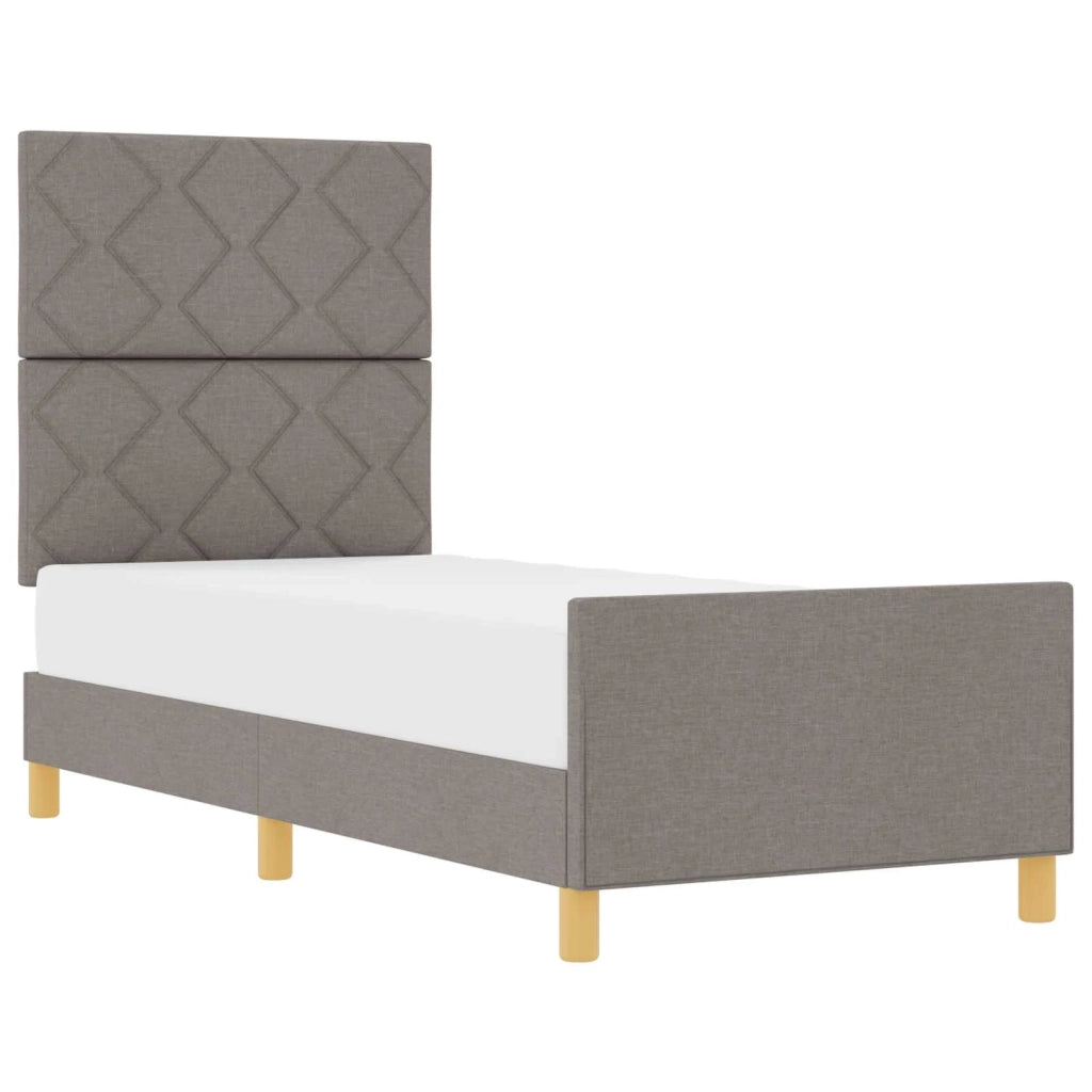 Struttura del letto con testiera Talpa 80 x 200 cm Tessuto 3344764