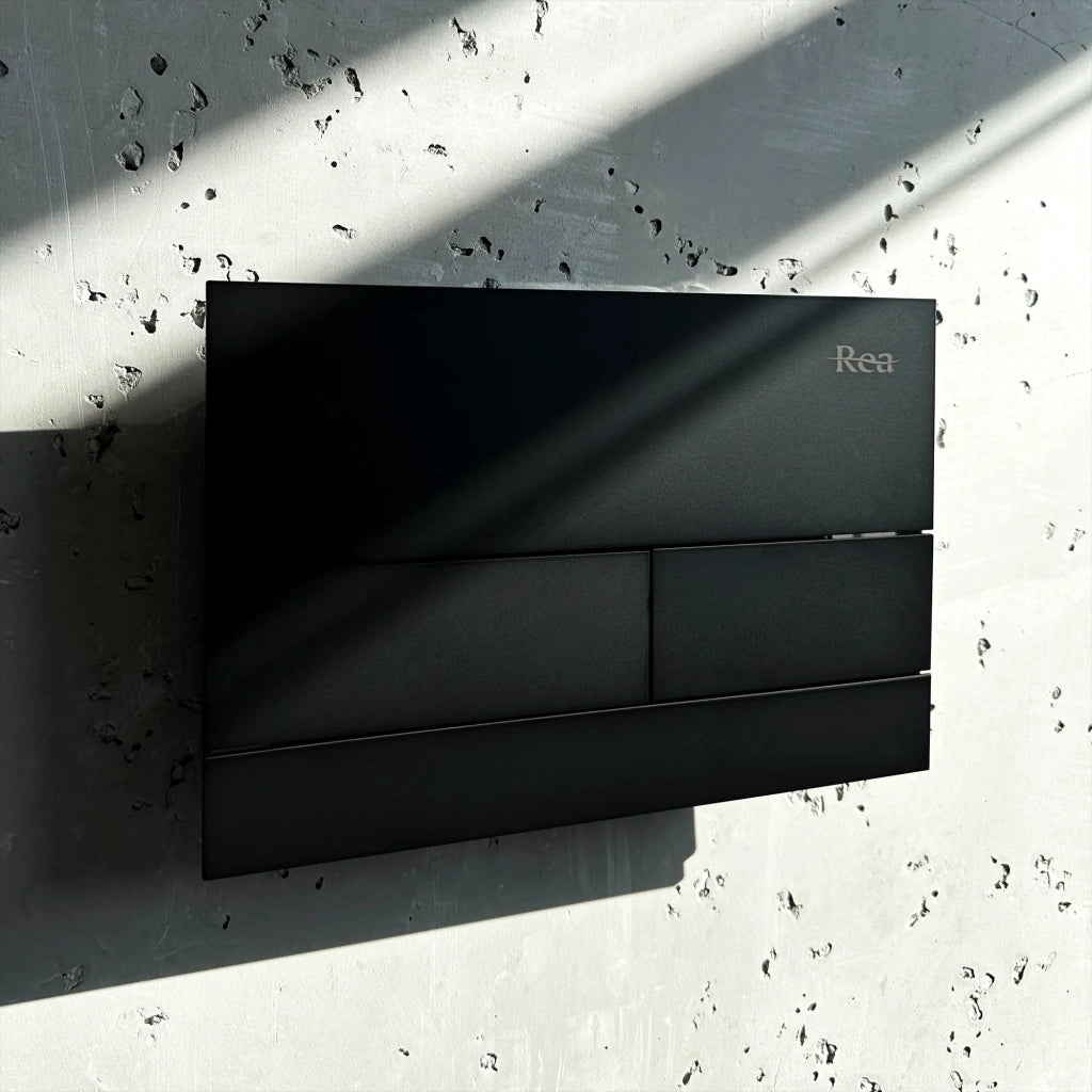 Pulsante Per Supporto Set Da Incasso Wc K011a-q Rea T Black Matt