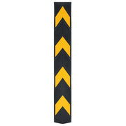 Protezioni Angolari Riflettenti 10 pz in Gomma 80 cm 142840
