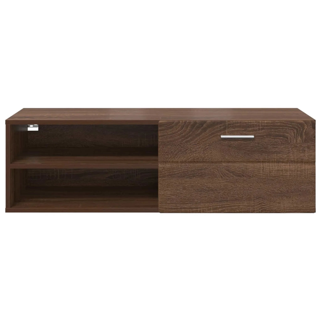 Armadio in Legno con cassetto Rovere Marrone 100,5 x 39 x 30 cm 880248