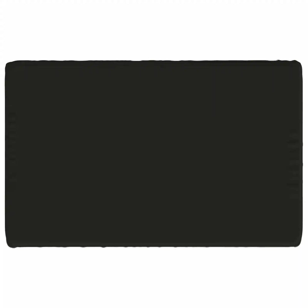 Cuscini per Panchina a 2 Pezzi VUGHT 2 pz 100% Poliestere Nero 951663