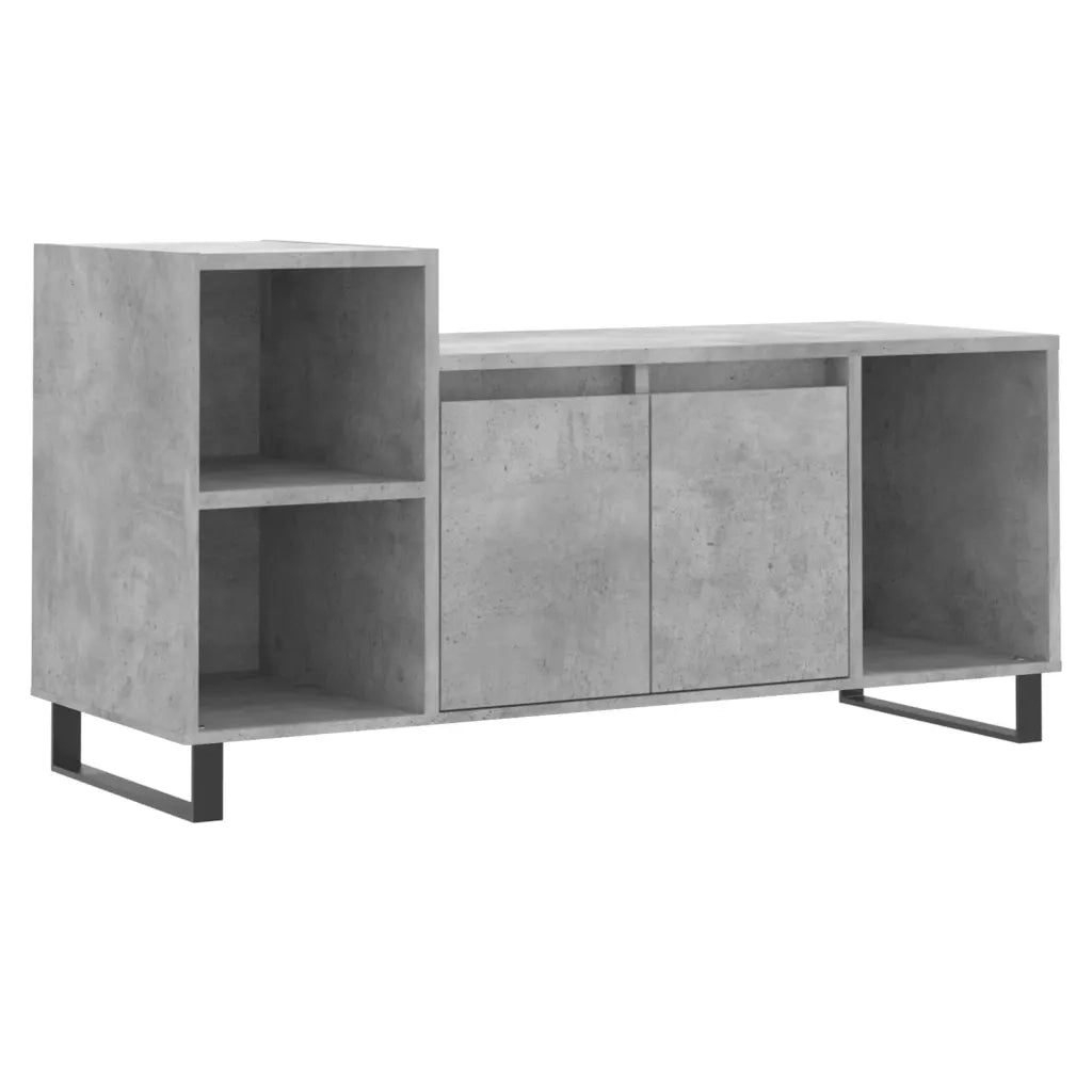 Mobile per TV-Credenza TV-Console TV Grigio Cemento 100x35x55 cm Legno Multistrato 287153