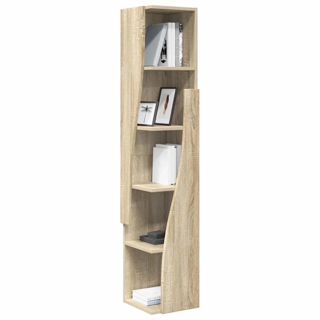 Mobile angolare Rovere Sonoma 27,5x27x140cm Legno multistrato