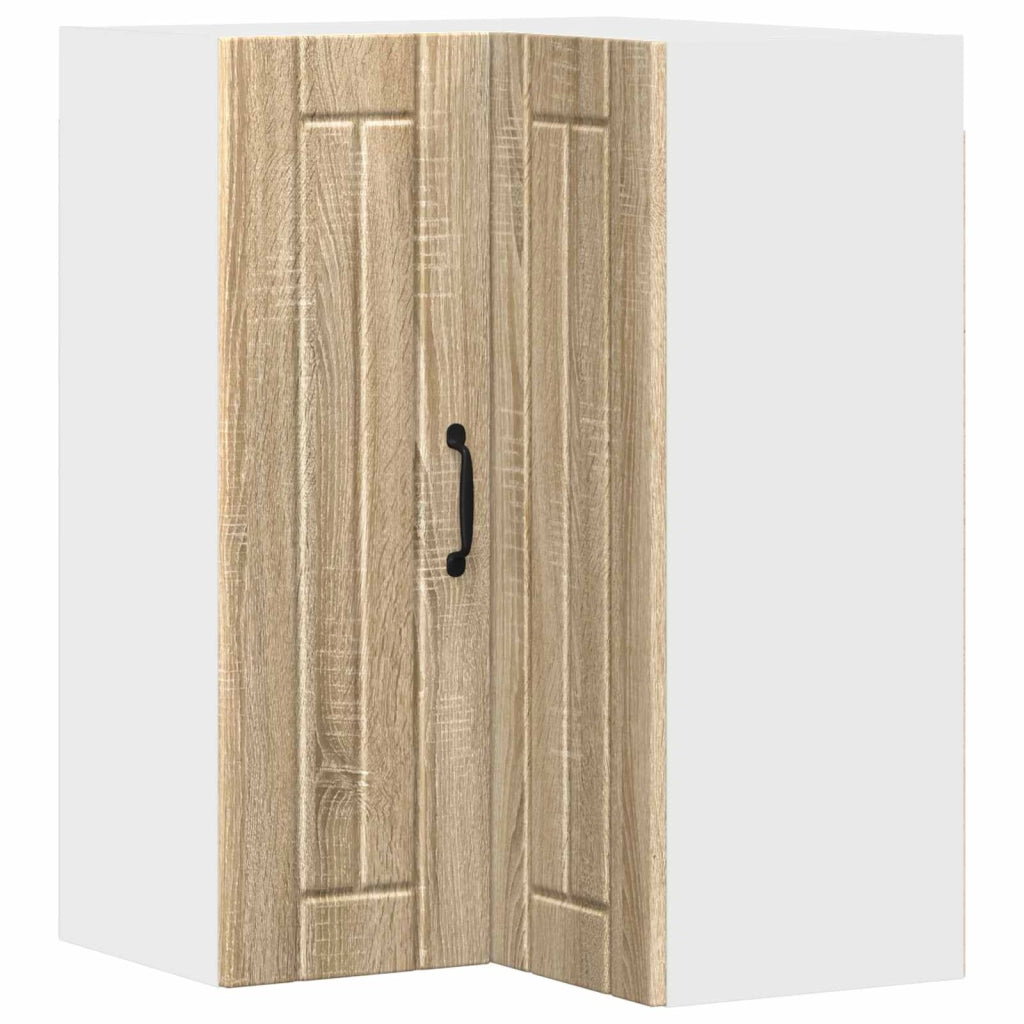 Mobile da cucina moderno pratico contenitore 57 x 57 x 80 cm realizzato in legno ingegnerizzato di rovere Sonoma 02_0054094