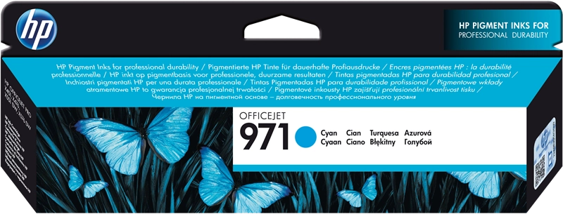 HP Cartuccia originale inchiostro ciano 971
