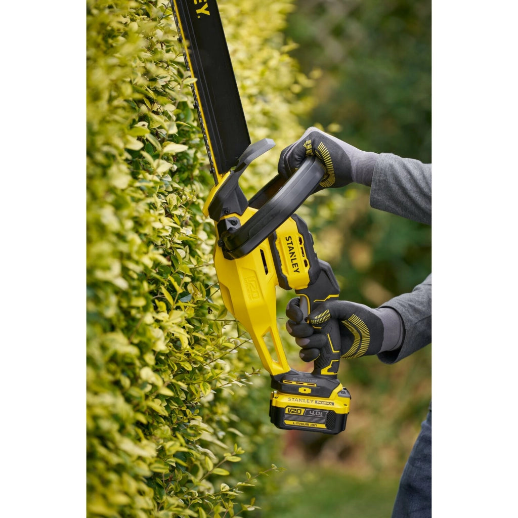 Tagliasiepi Stanley FATMAX V20 STCHT8255M1-QW 18V 55 cm con Batteria 4Ah