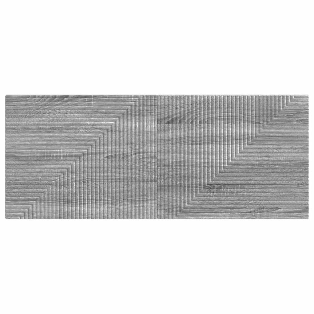 Testiera da Muro HAARLEM Sonoma grigio Legno ingegnerizzato 896971