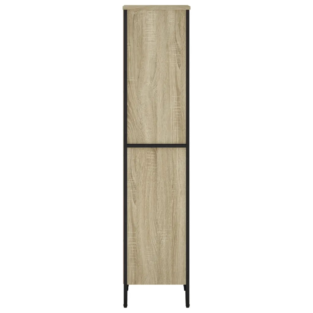 Libreria-Scaffale per Libri-Mobile di Stoccaggio Rovere Sonoma 50x31x137,5 cm in Truciolato