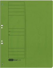 Occhielli A4, 1/2 copertina, cartone, commerciale. Filo, verde, 50 pezzi