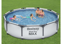 Piscina Fuori Terra Rotonda Ø305x76cm Bestway Steel Pro Max 56408