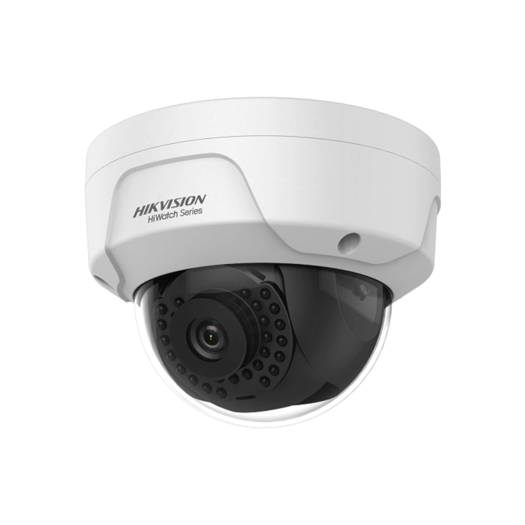 Hikvision Hiwatch 2.0 MP IR 2.8mm Ip PoE Dome Camera IP67, IK10