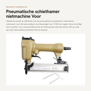 Pistola pneumatica per chiodi da 10 a 25 mm - prodotto di alta qualità per uso industriale - servizio affidabile - produzione perfetta - pistola pneumatica per chiodi