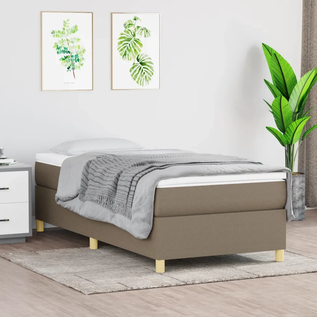 Giroletto a Molle Tortora 90x200 cm in Tessuto cod mxl 69844