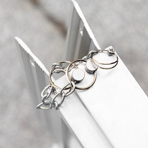 Rampa per Sedia a Rotelle e Scooter per Disabili 305x73.5x5 cm Pieghevole e Antiscivolo in Alluminio Argento