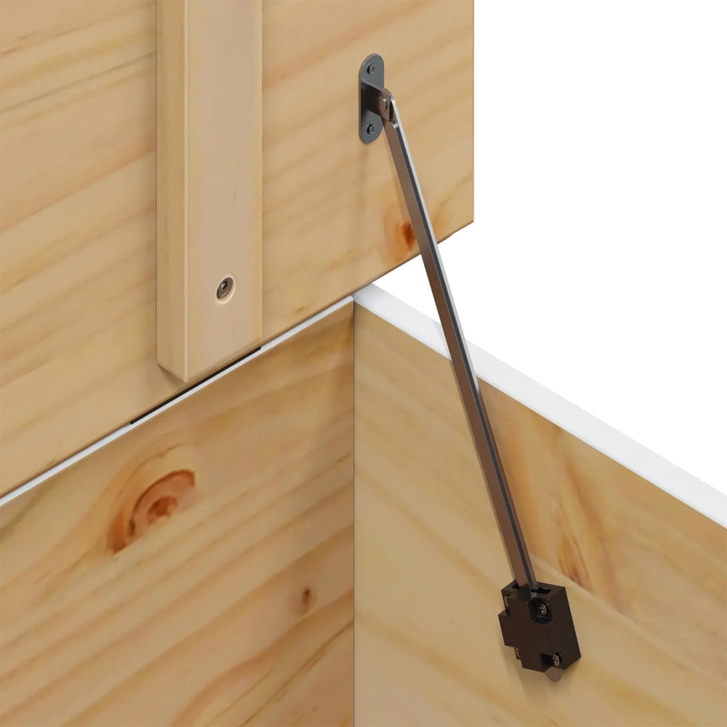 Tavolino da salotto con cassetto HILL Bianco e marrone miele 42025041