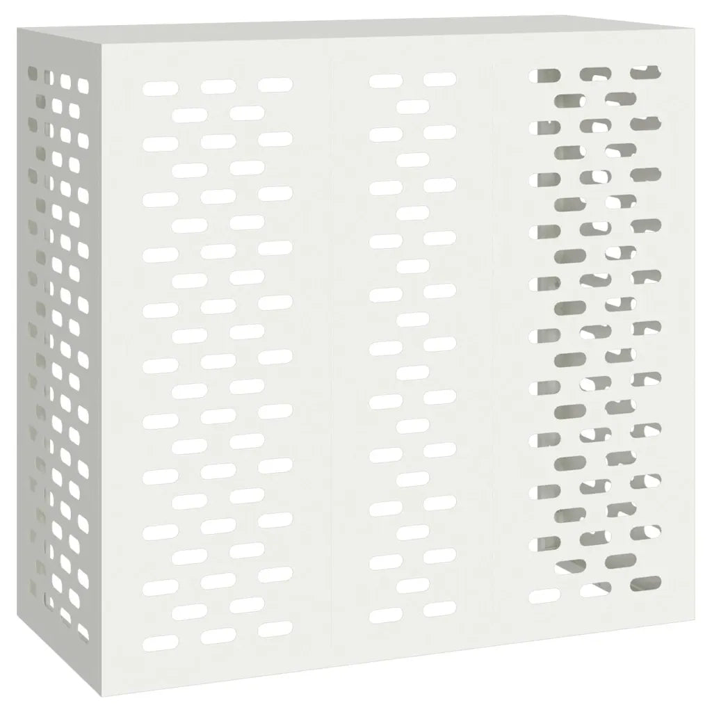 Copertura per condizionatore d'aria Bianco 110 x 50 x 105 cm 865912
