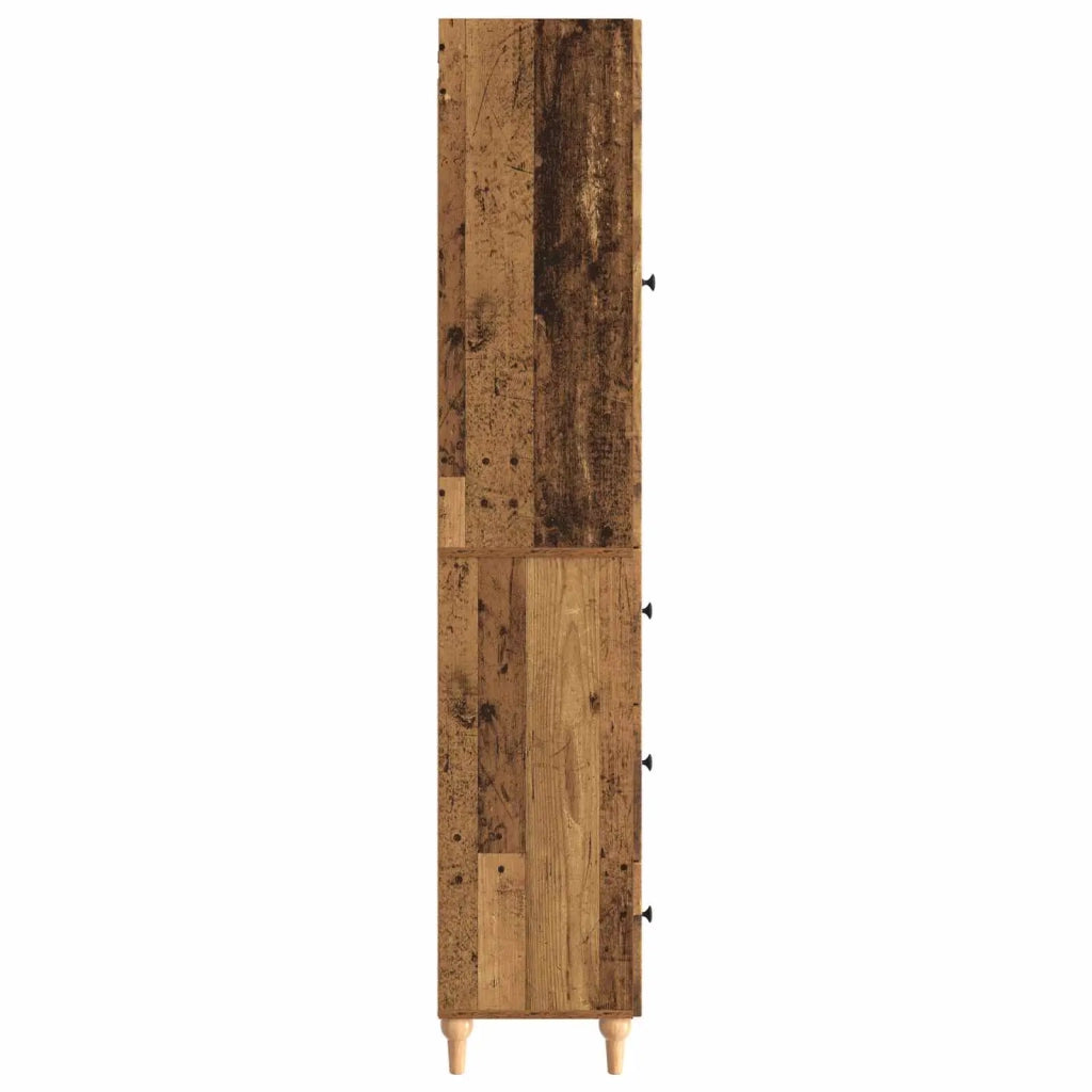 Set di armadi 2 pcs 33 x 34,5 x 90 cm Legno ingegnerizzato