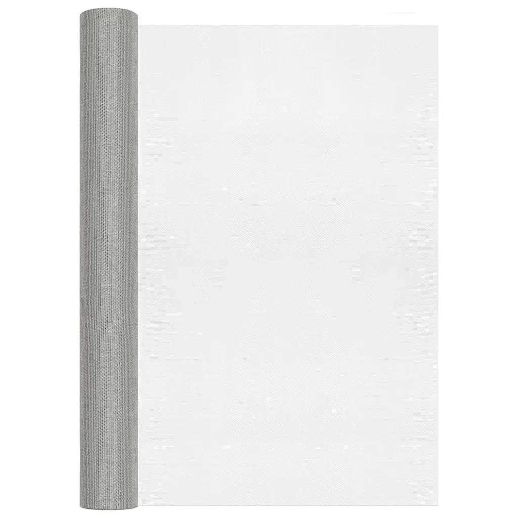 Recinzione in Rete in Acciaio Inossidabile 60x1000 cm Argento 150890