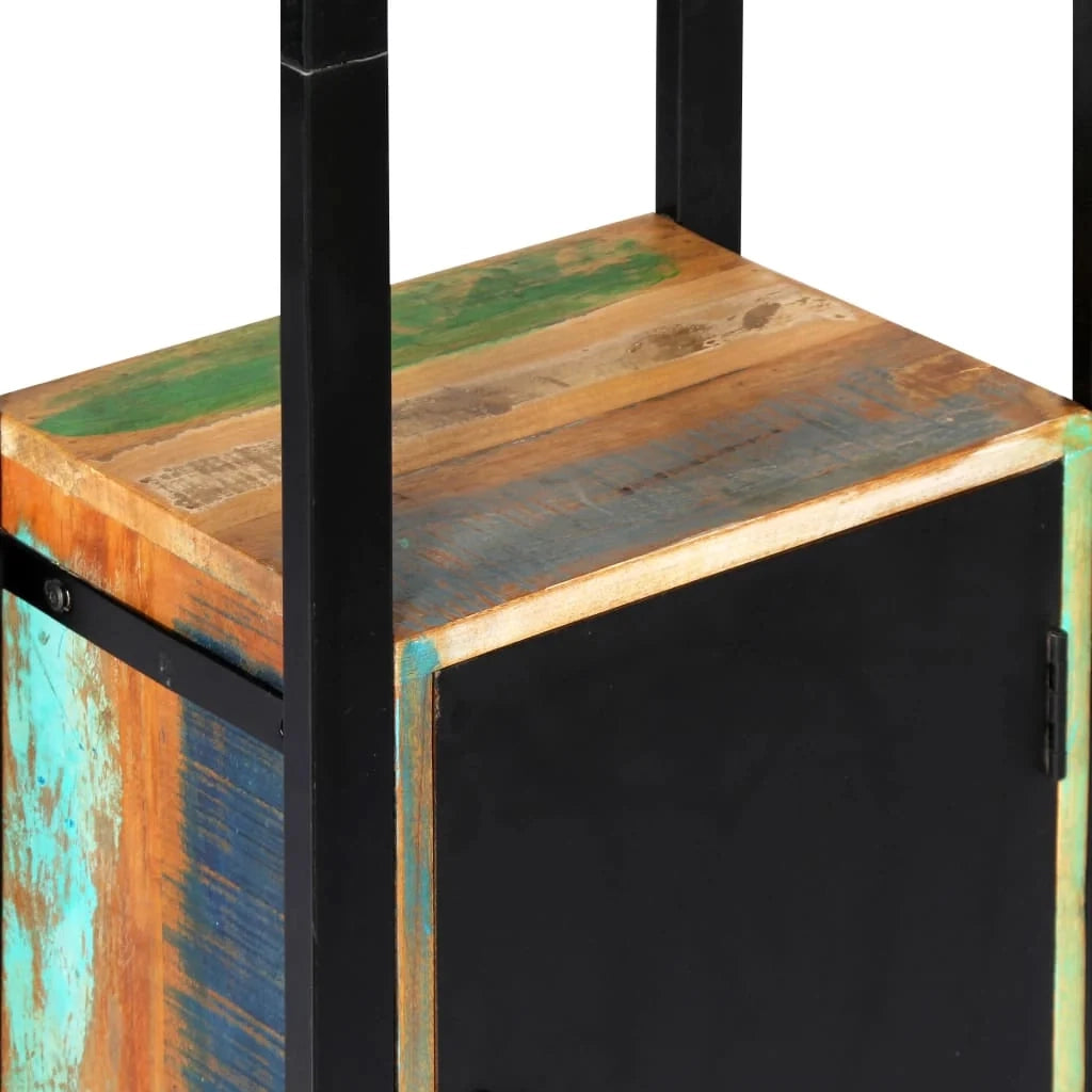 Scaffale mobile mobile di design libreria 171 cm legno massello di recupero 2702076/2