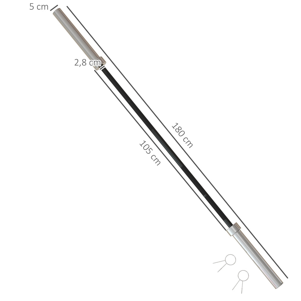 Barra per bilanciere ¨C zephmum ¨C 180 cm ?50 mm