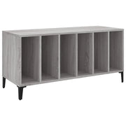 Mobile Porta Dischi Grigio Sonoma 100x38x48cm Legno Multistrato CFW3437288