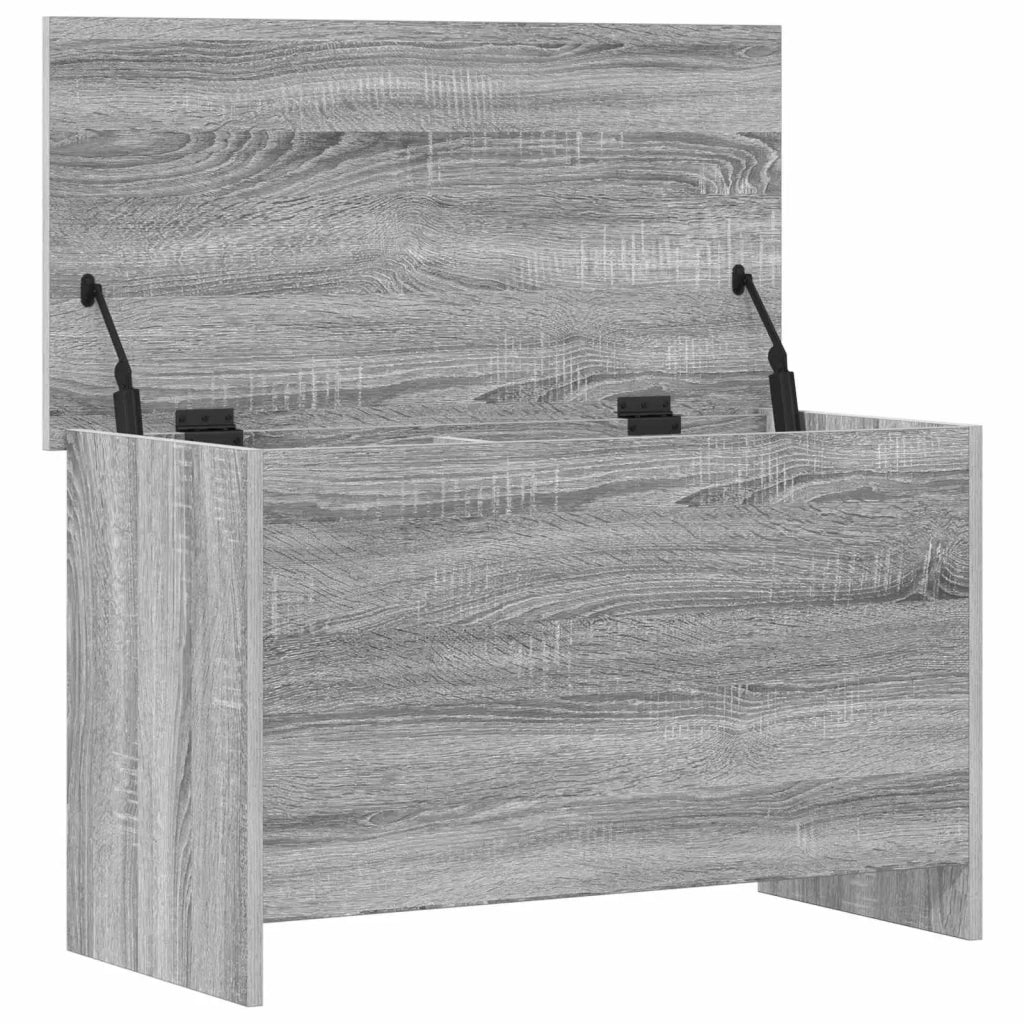 Cassa di stoccaggio Sonoma grigio 80 x 40 x 50 cm 8011264