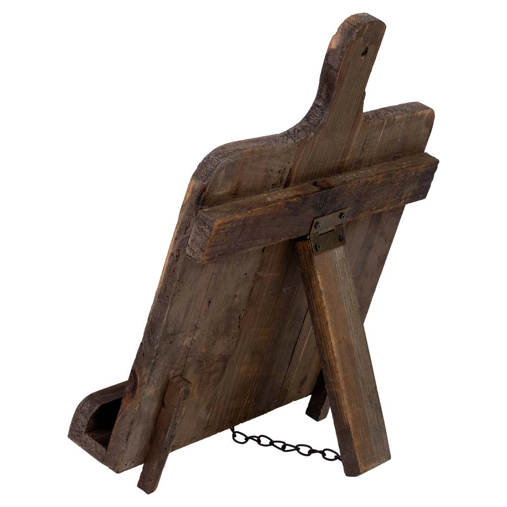 Leggio in legno marrone 32x20x 37h cm