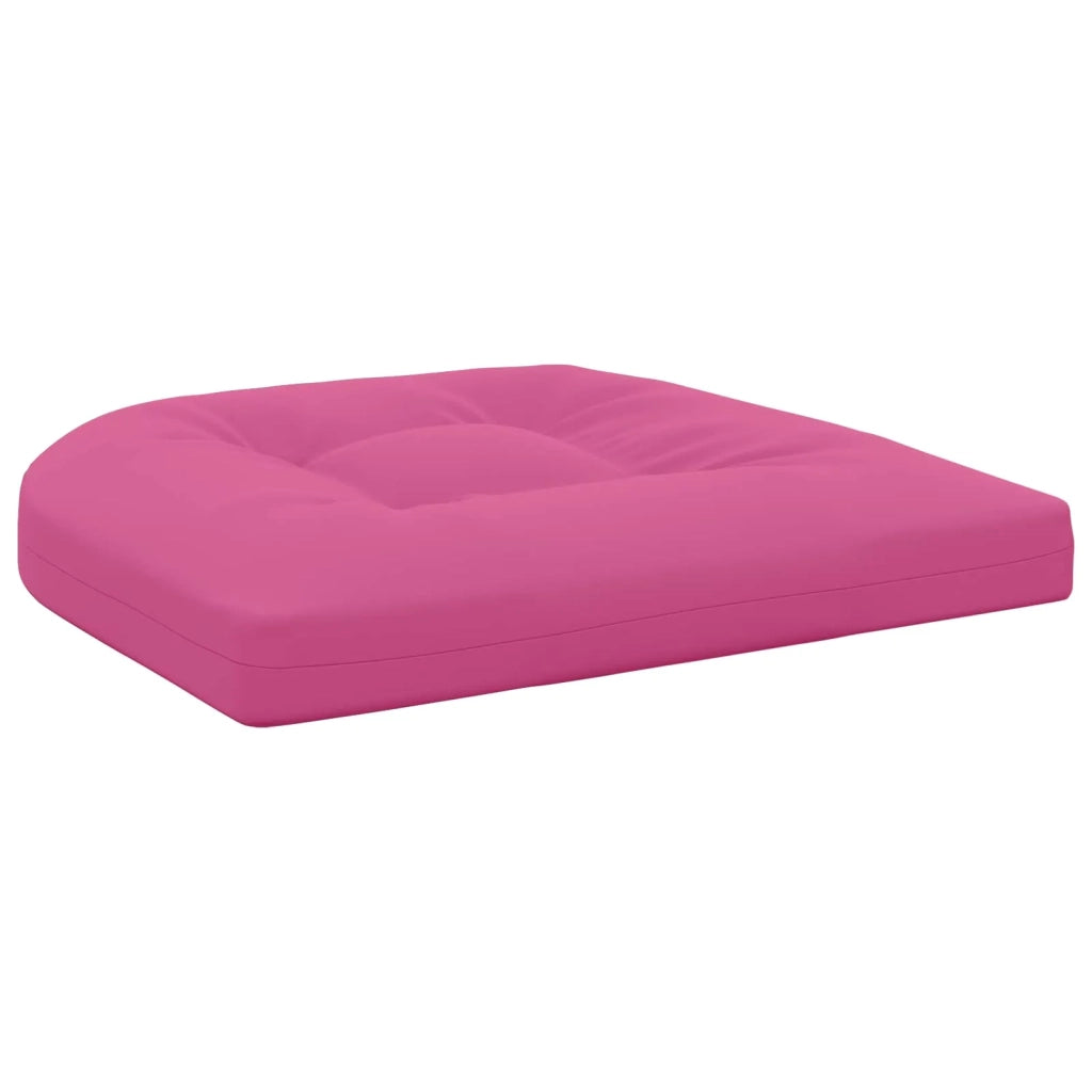 Cuscini per Sedia in 4 Pezzi 4 pz 100% Poliestere Rosa 945305