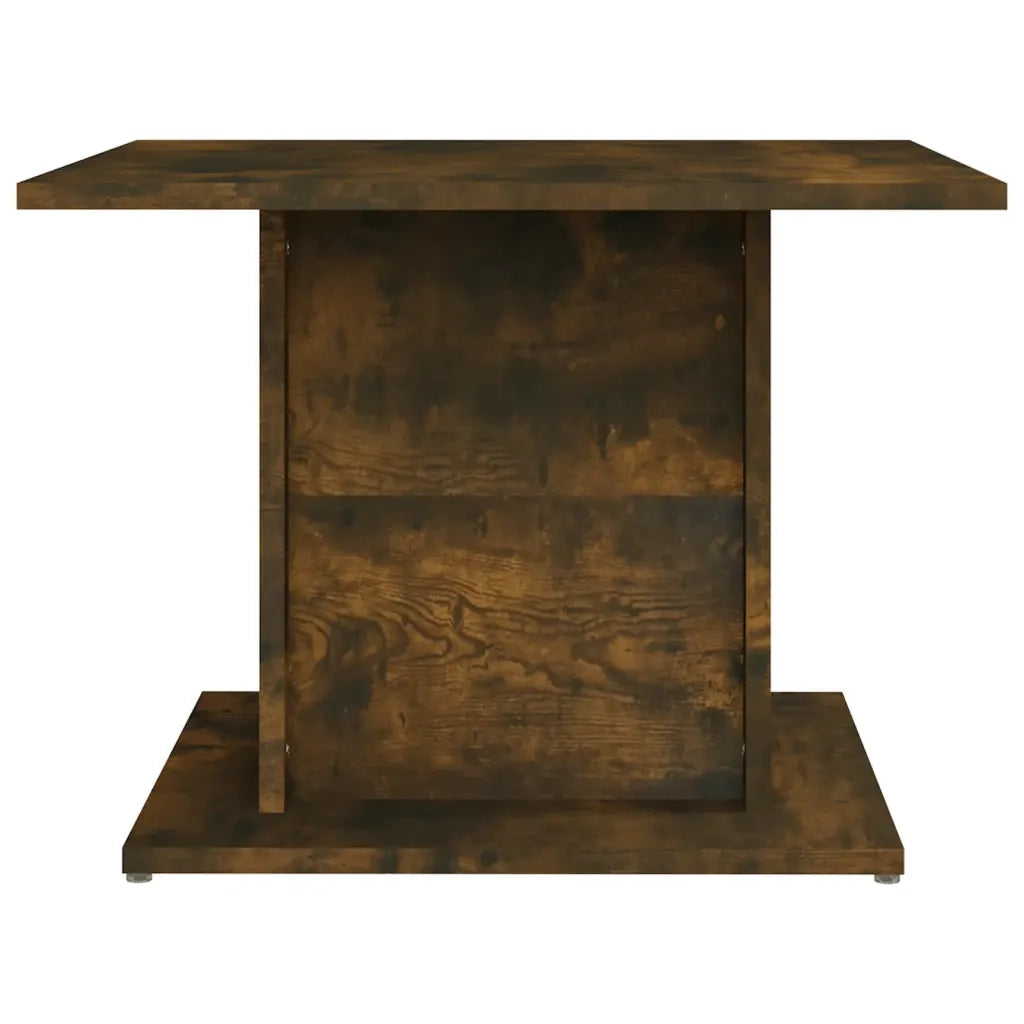 Tavolino Salotto Rovere Fumo 55,5x55,5x40cm Legno Multistrato 813095