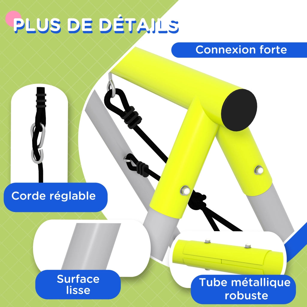 Portico per Altalene Bambini 4 in 1 ¨C zephmum ¨C Verde