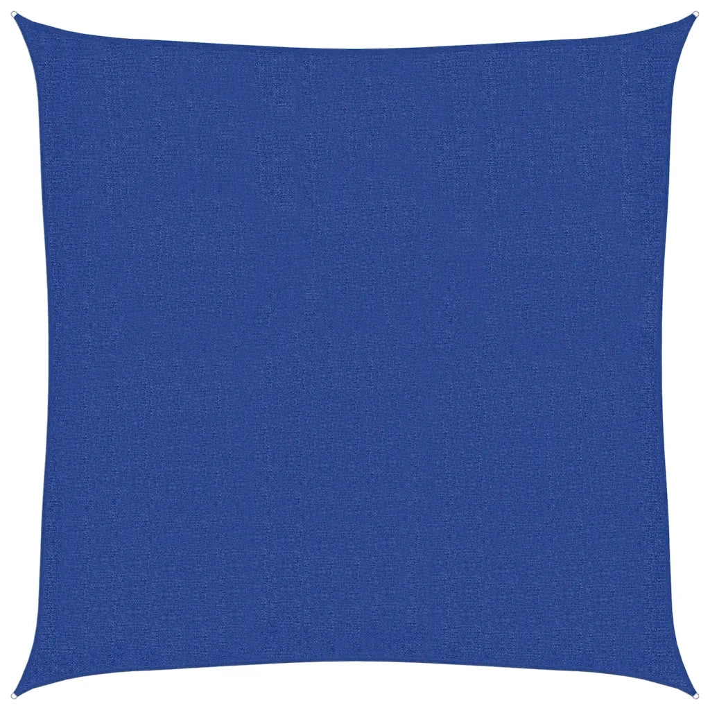 Vela Parasole 160 g/mÂ² Quadrata Blu 3,6x3,6 m in HDPE