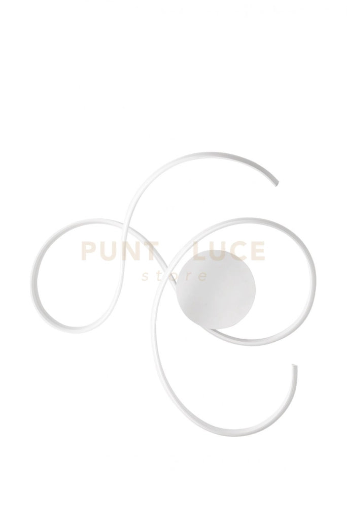 PLAFONIERA TWIST A LED GRANDE BIANCO 3000k 2850lm 57w 80x73CM