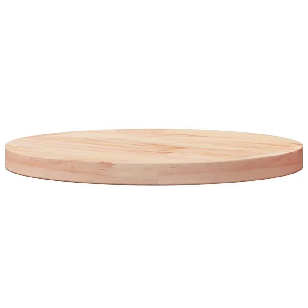 Piano Tavolo | Superficie Tavolo | Piano Scrivania Rotondo ?40x3 cm in Legno Massello di Pino