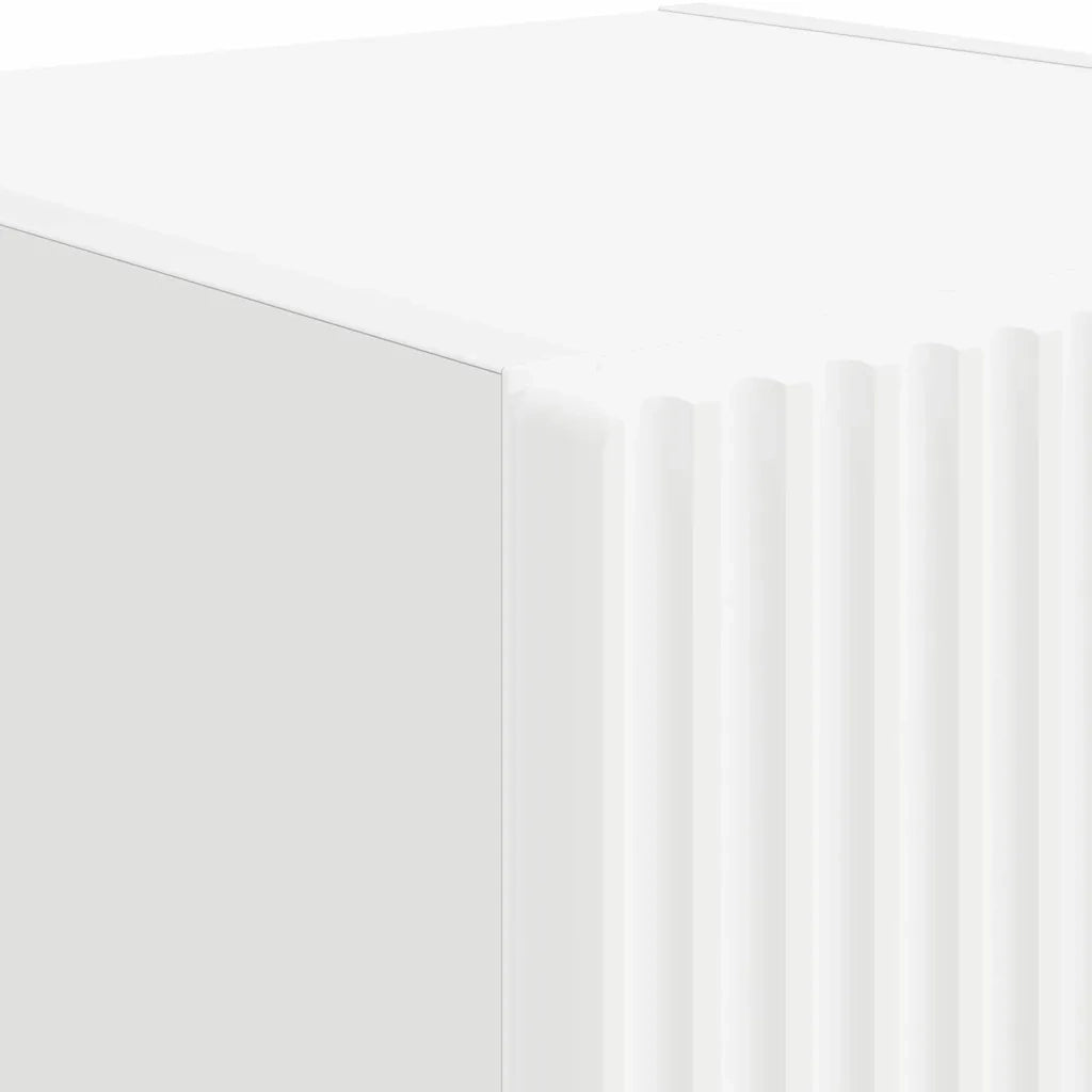 Mobile TV da parete 2 pcs Bianco 30 x 31 x 60 cm