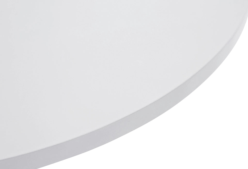 Tavolino rotondo bianco