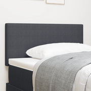 Testata LED Design Piatto Grigio Scuro 80 cm in Velluto