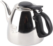 Pentola a Doppia Parete con Filtro - Materiale Inox - Capacità 1,2L - Maniglia Termoresistente